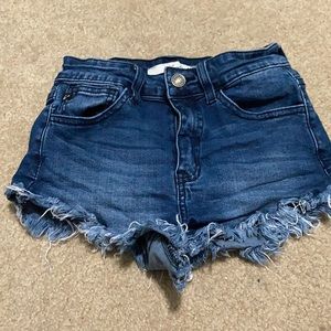 Pair of never worn jean shorts